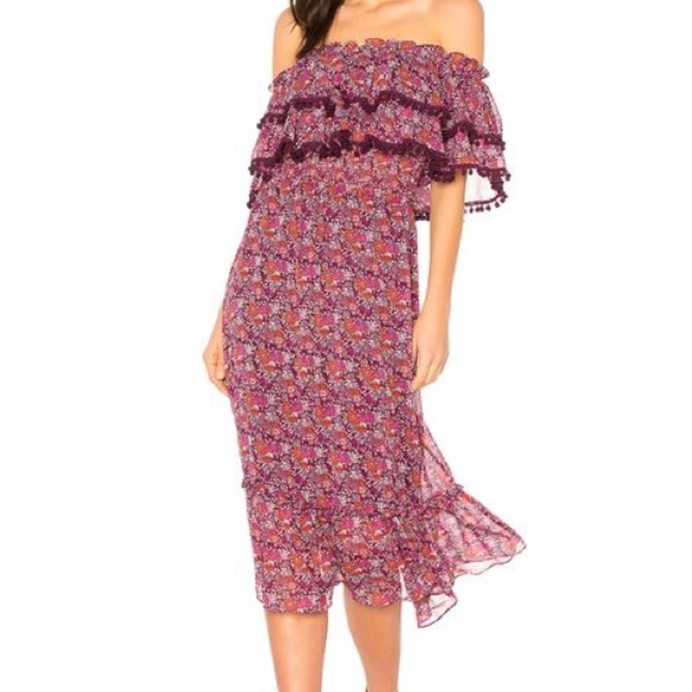 Misa Los Angeles Midi Dress - Picture 3 of 8